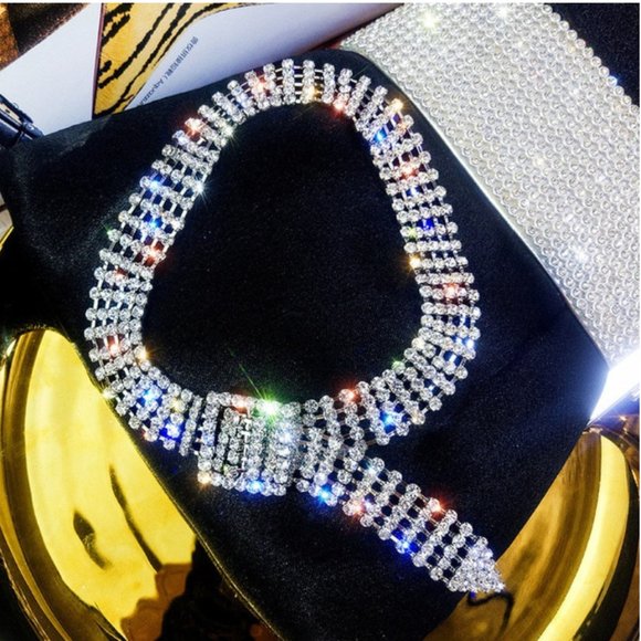 Jewelry - Rhinestone Choker Necklace